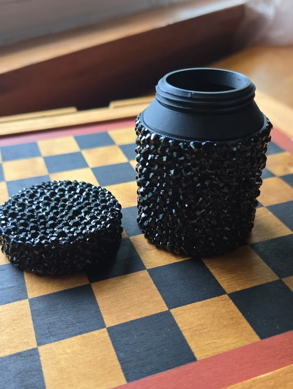 Rhinestone Storage Bottle